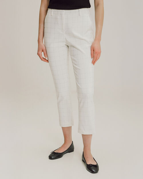 Pantalón Cropped Blanco